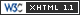 Valid XHTML 1.1!